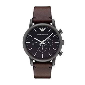 Emporio Armani Watch Analog Black Dial Men's Watch ( Without Watch )