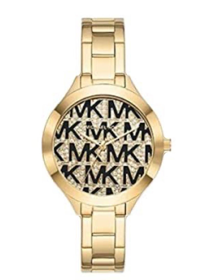 Michael Kors Watch Analog Gold Dial ( Without Box )