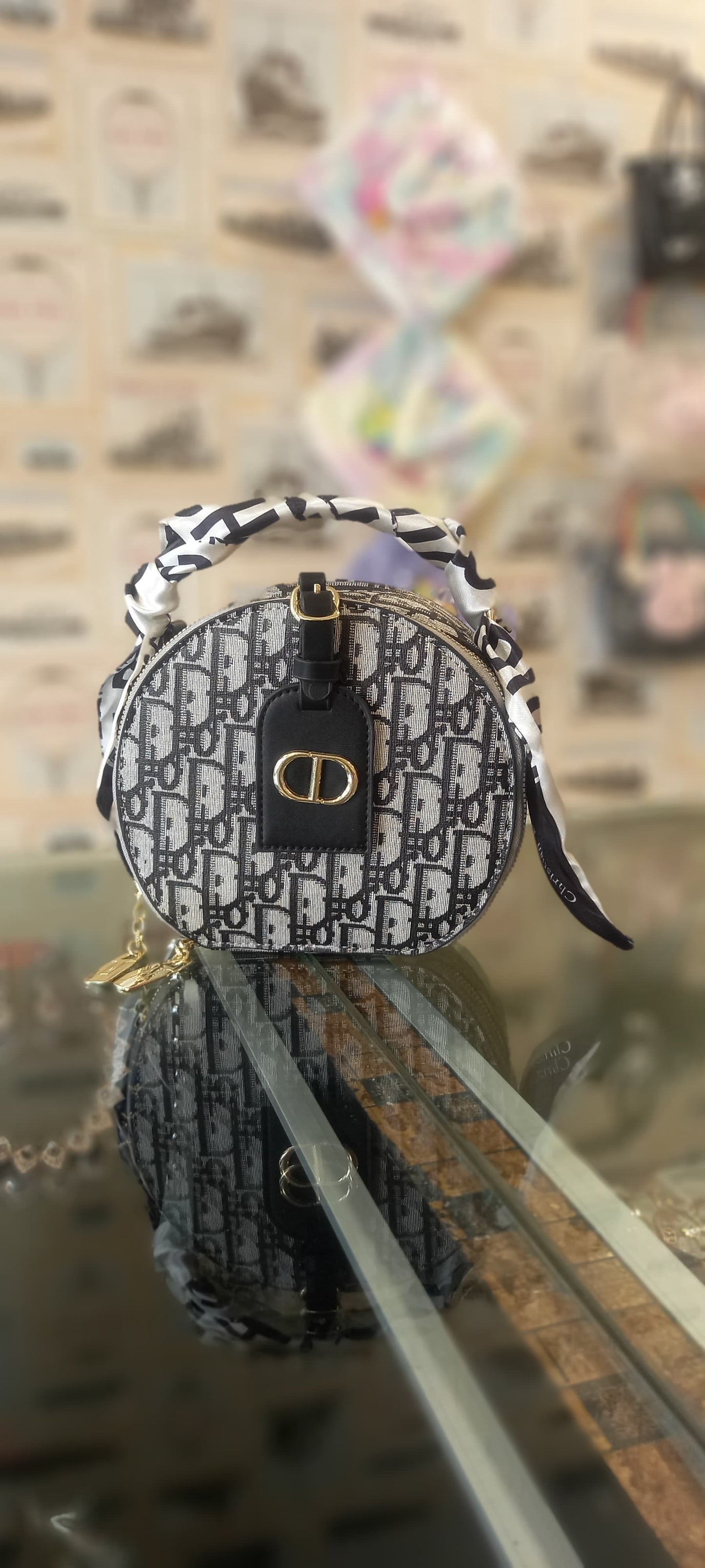 ECONOMICALS DIOR HAND + SHOULDER BAG WITH SLING