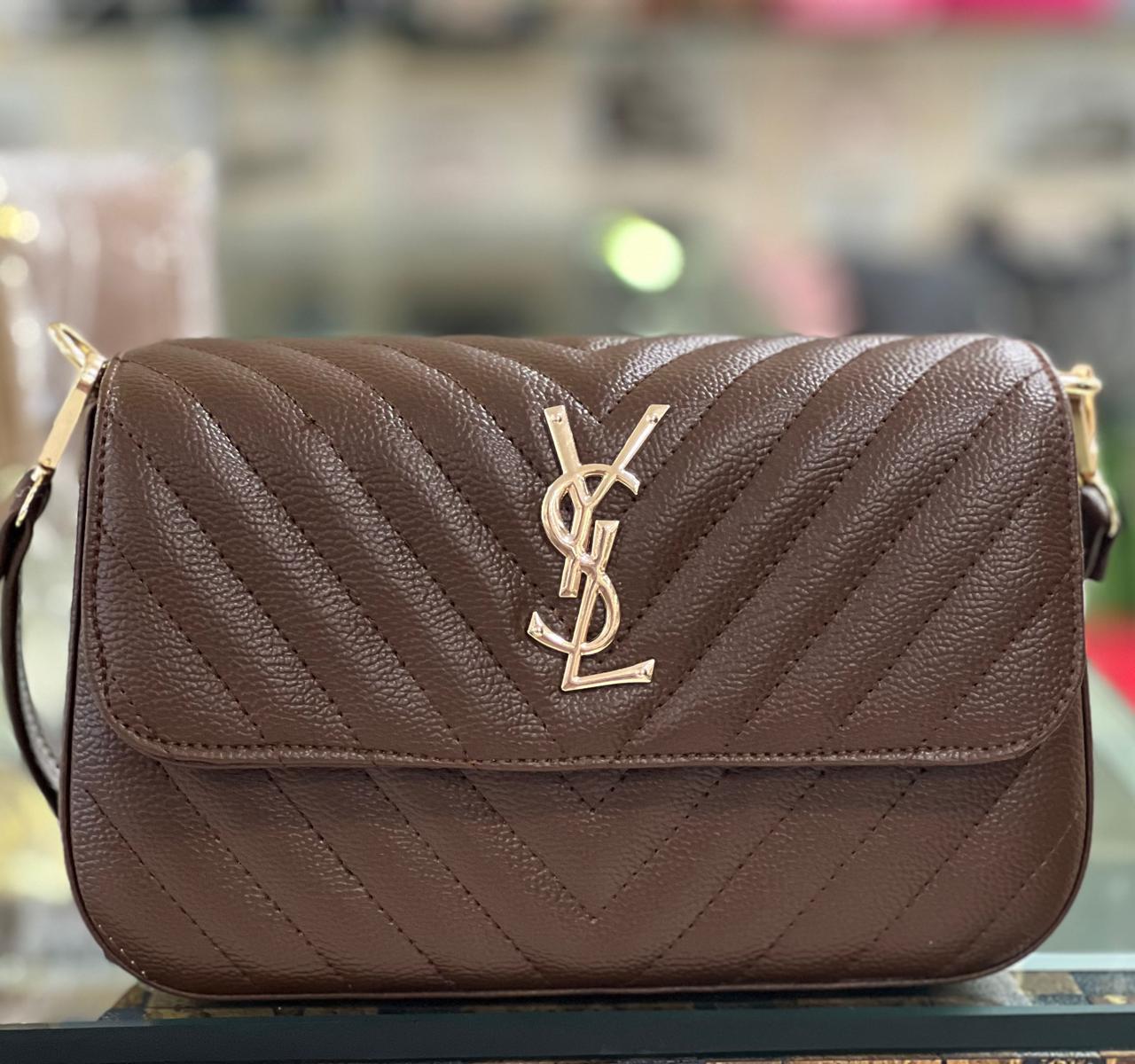 ECONOMICALS YSL HAND + SHOULDER BAG WITH TWO SLINGS