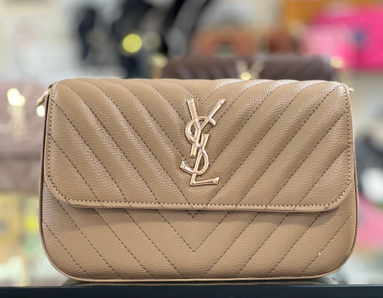 ECONOMICALS YSL HAND + SHOULDER BAG WITH TWO SLINGS