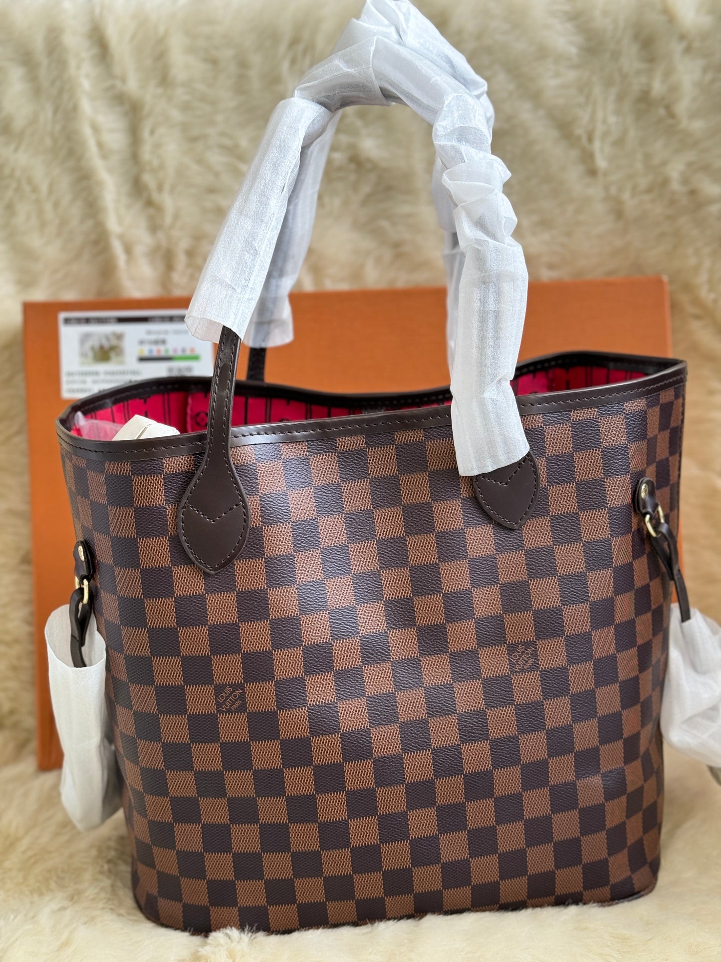 MICHAEL KORS COFFEE BROWN TOTE BAG ( WITH BOX )