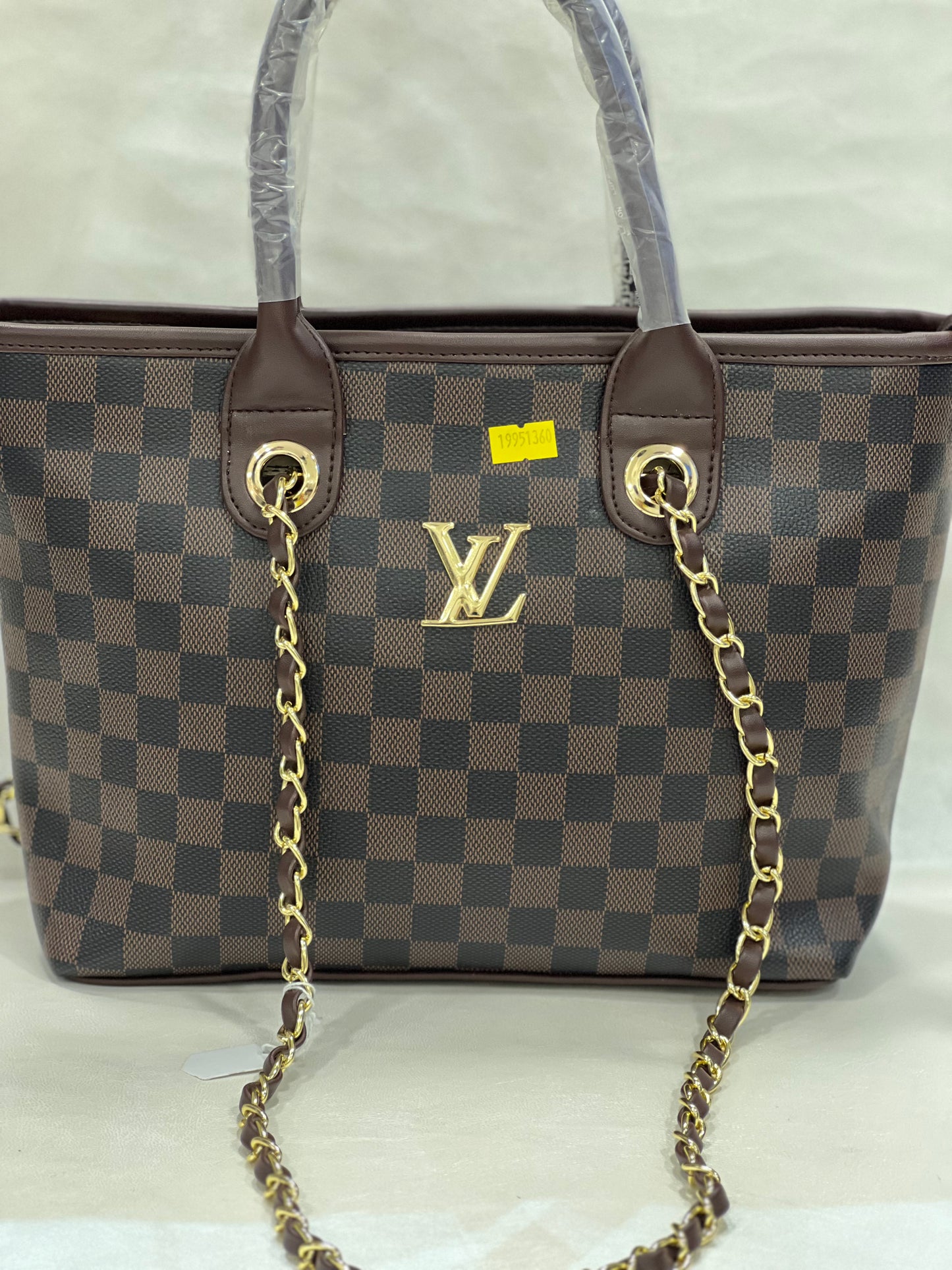 LV BROWN CASUAL BAG ( HAND BAG )