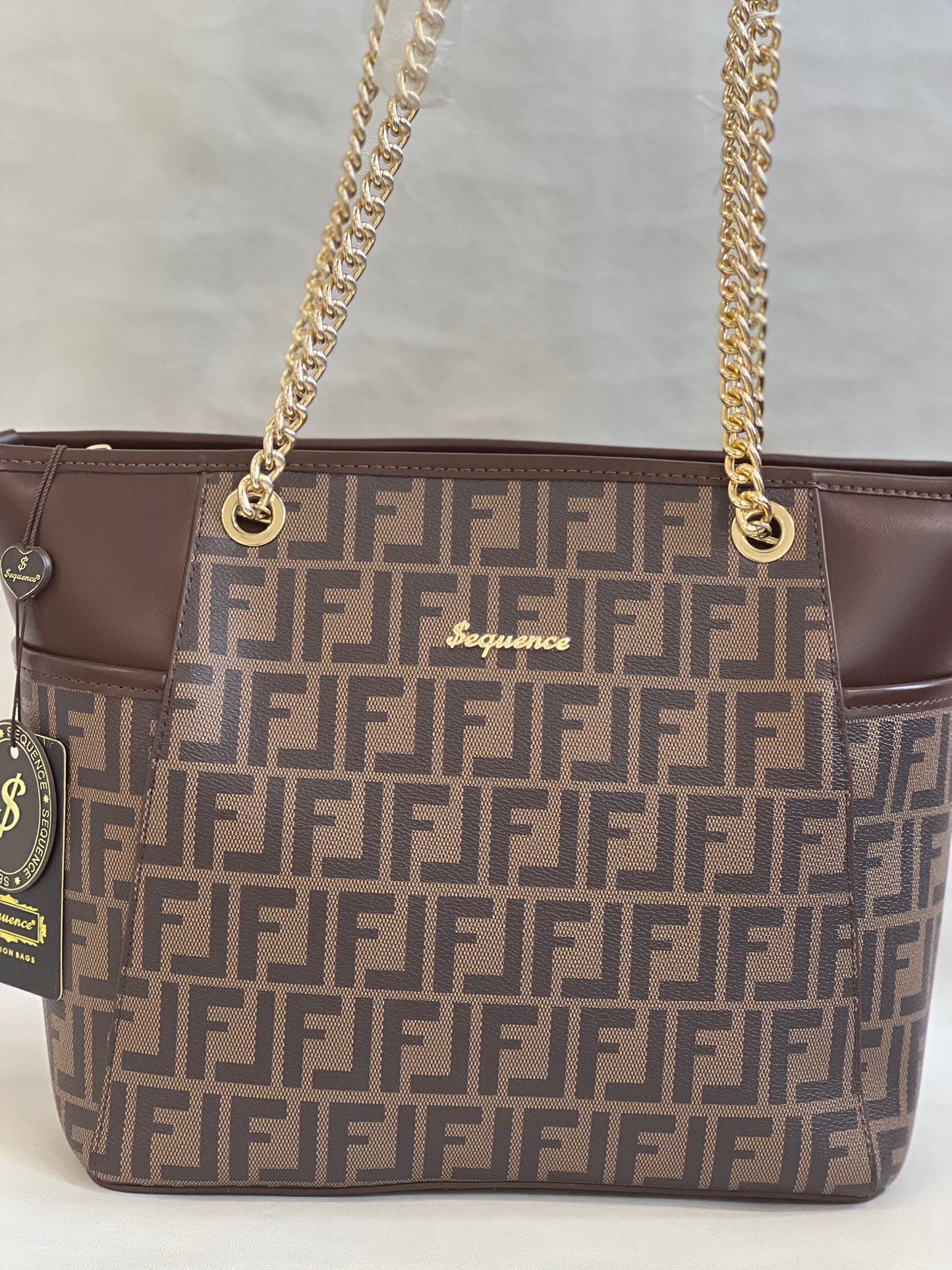 SEQUENCE BROWN ( CASUAL BAG ) SHOULDER BAG