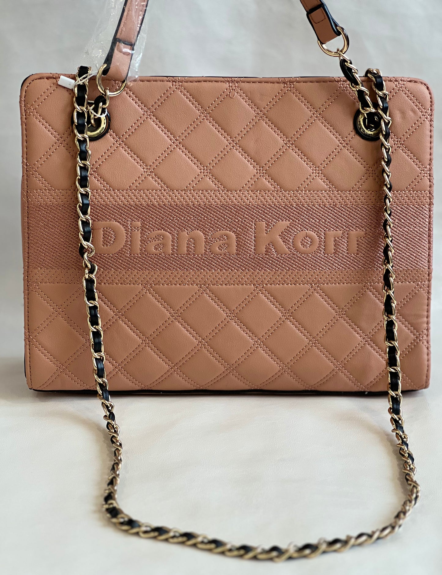 Diana Korr Women's Light Brown Handbag And Shoulder Bag