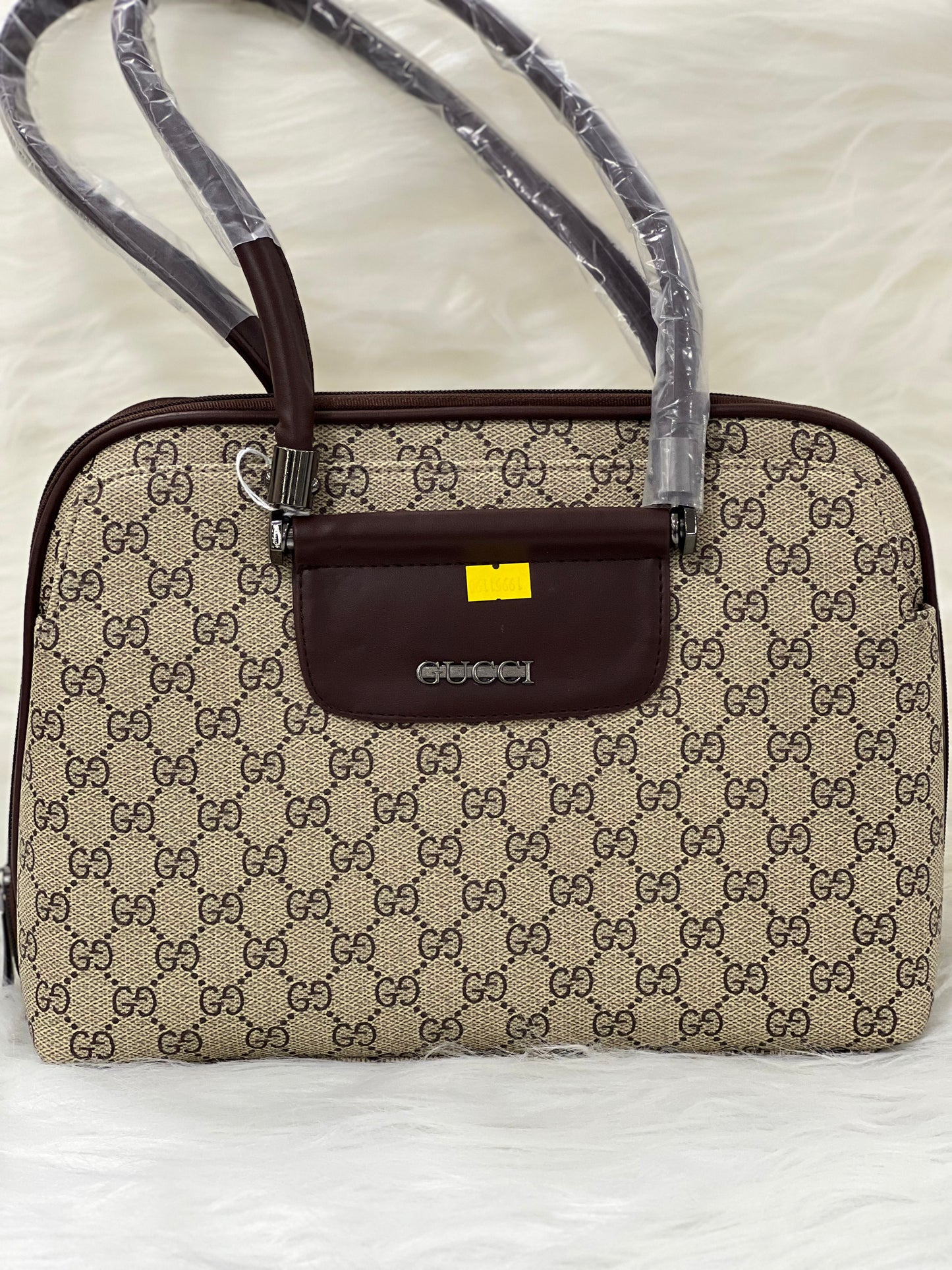 GUCCI BROWN CASUAL BAG ( HAND BAG )