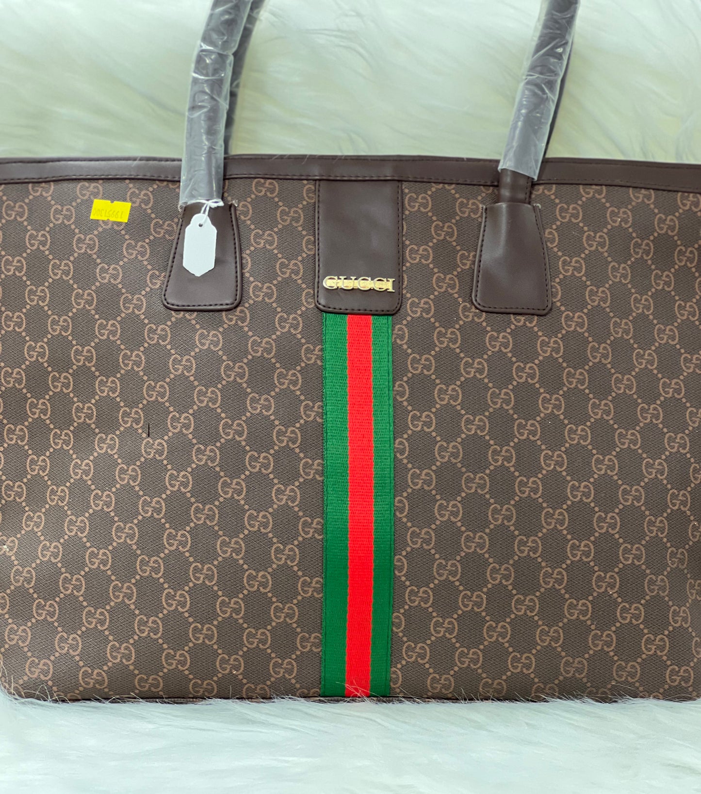 CASUAL BAG BROWN COLOR ( TOTE BAG )