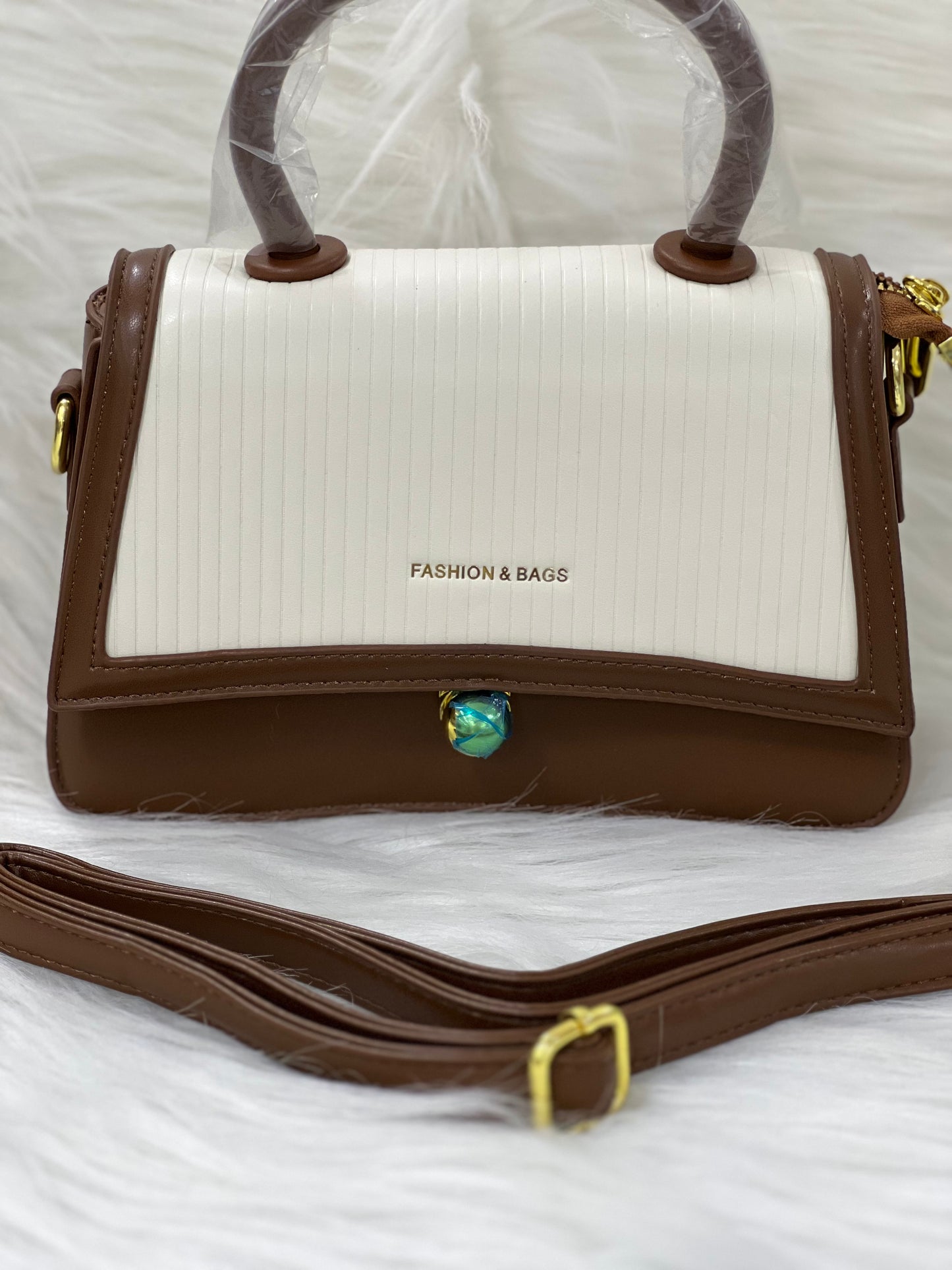 CASUAL BAG BROWN  COLOR ( SLING BAG )