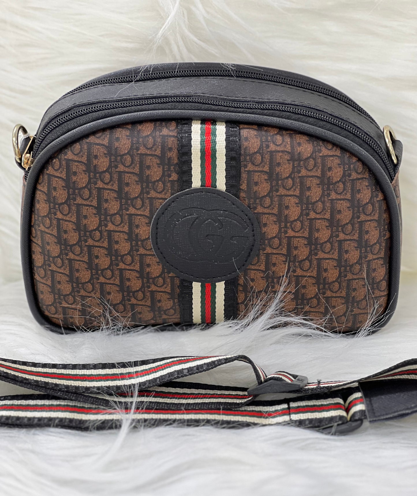 CASUAL BAG BROWN COLOR SHOULDER BAG