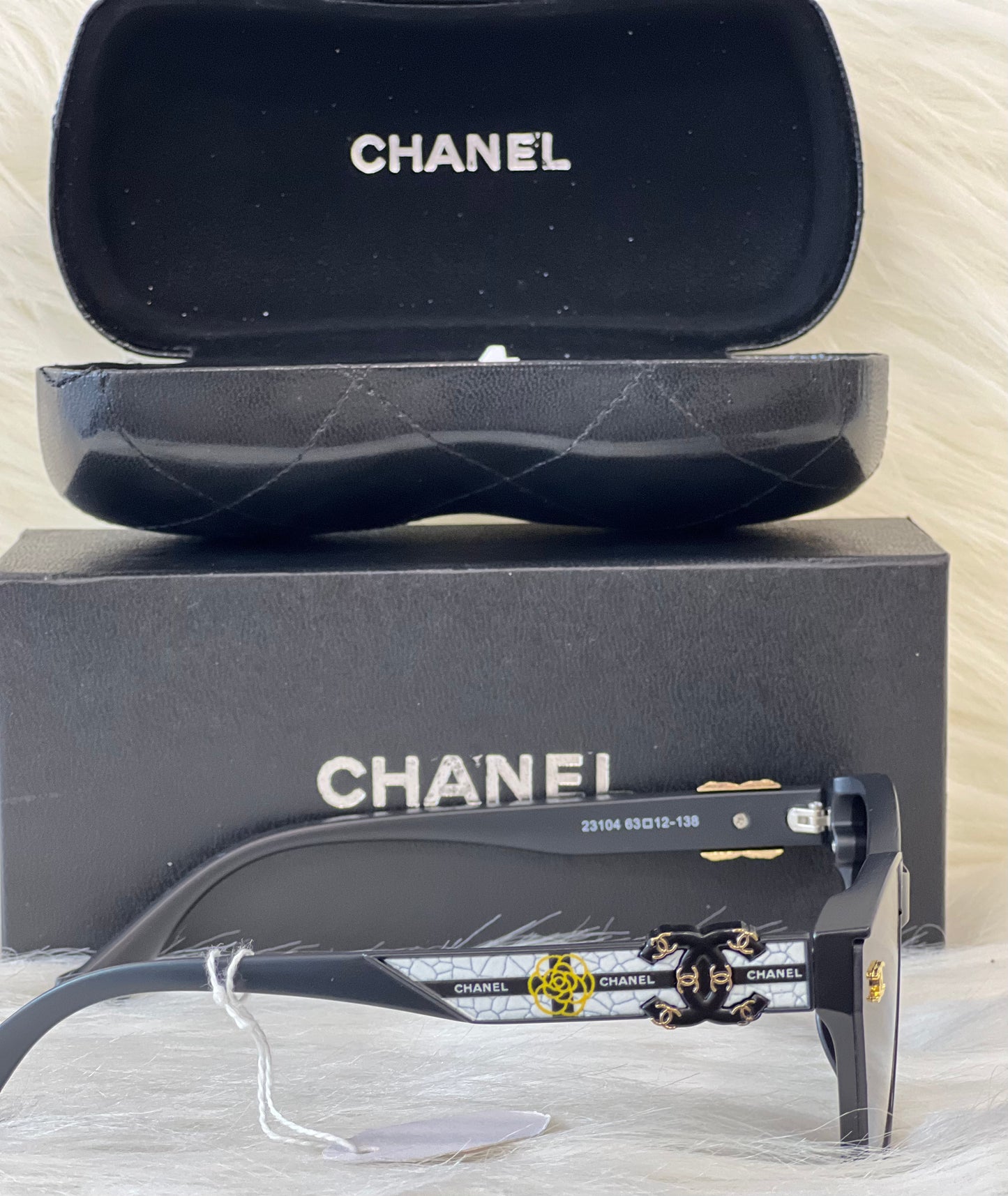 CHANEL  SUNGLASSES ( WITH BOX )