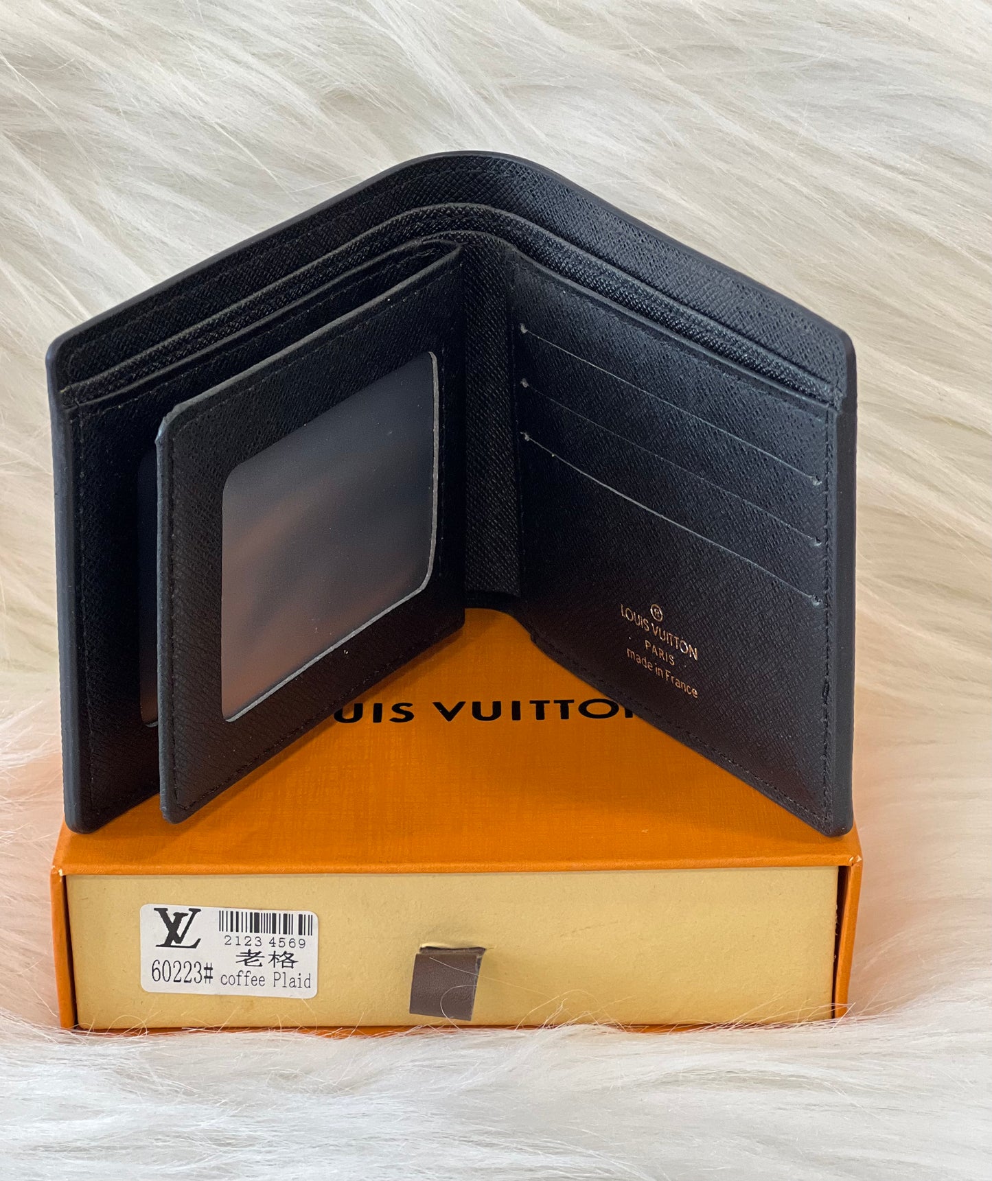 Louis Vuitton Black Men's Wallet ( With Box )