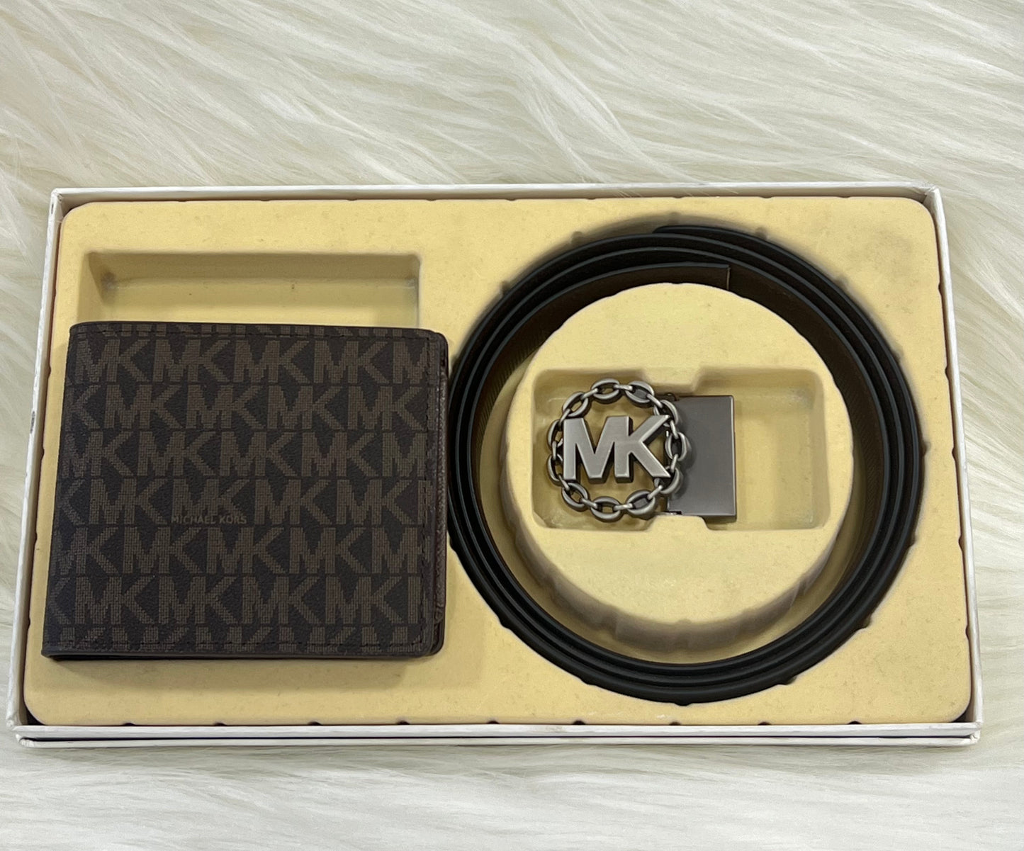 Premium Michael kors Belt & Wallet Combo ( With Box )