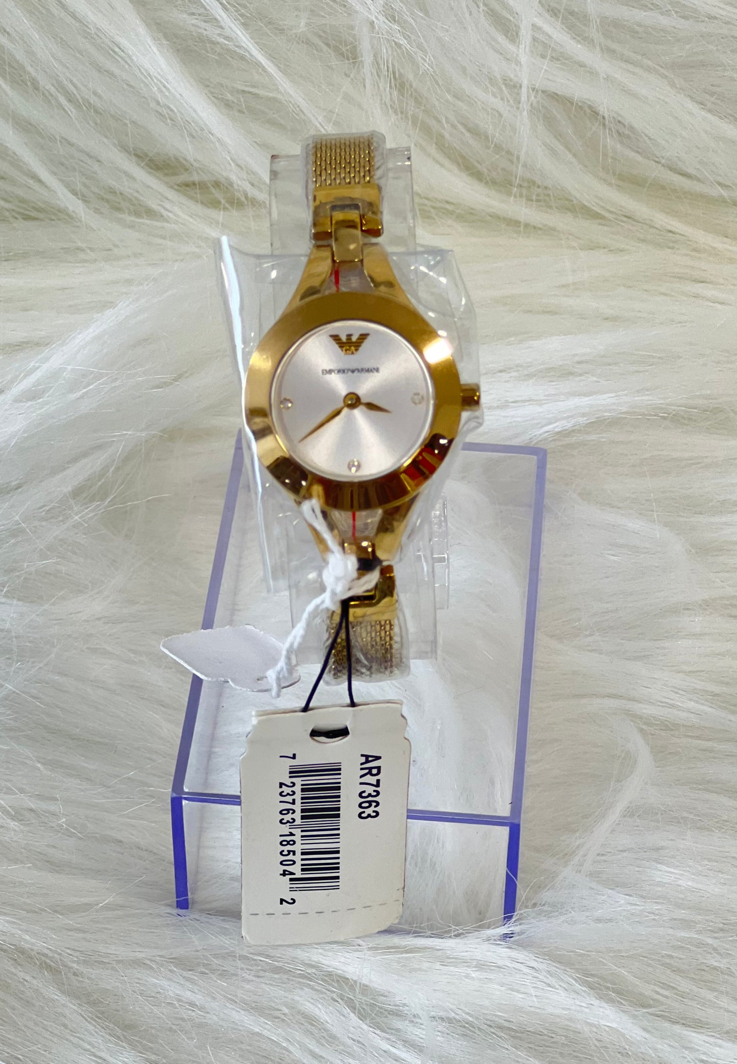 EMPORIO ARMANI WATCH Gold Dial Lady ( Without Box )