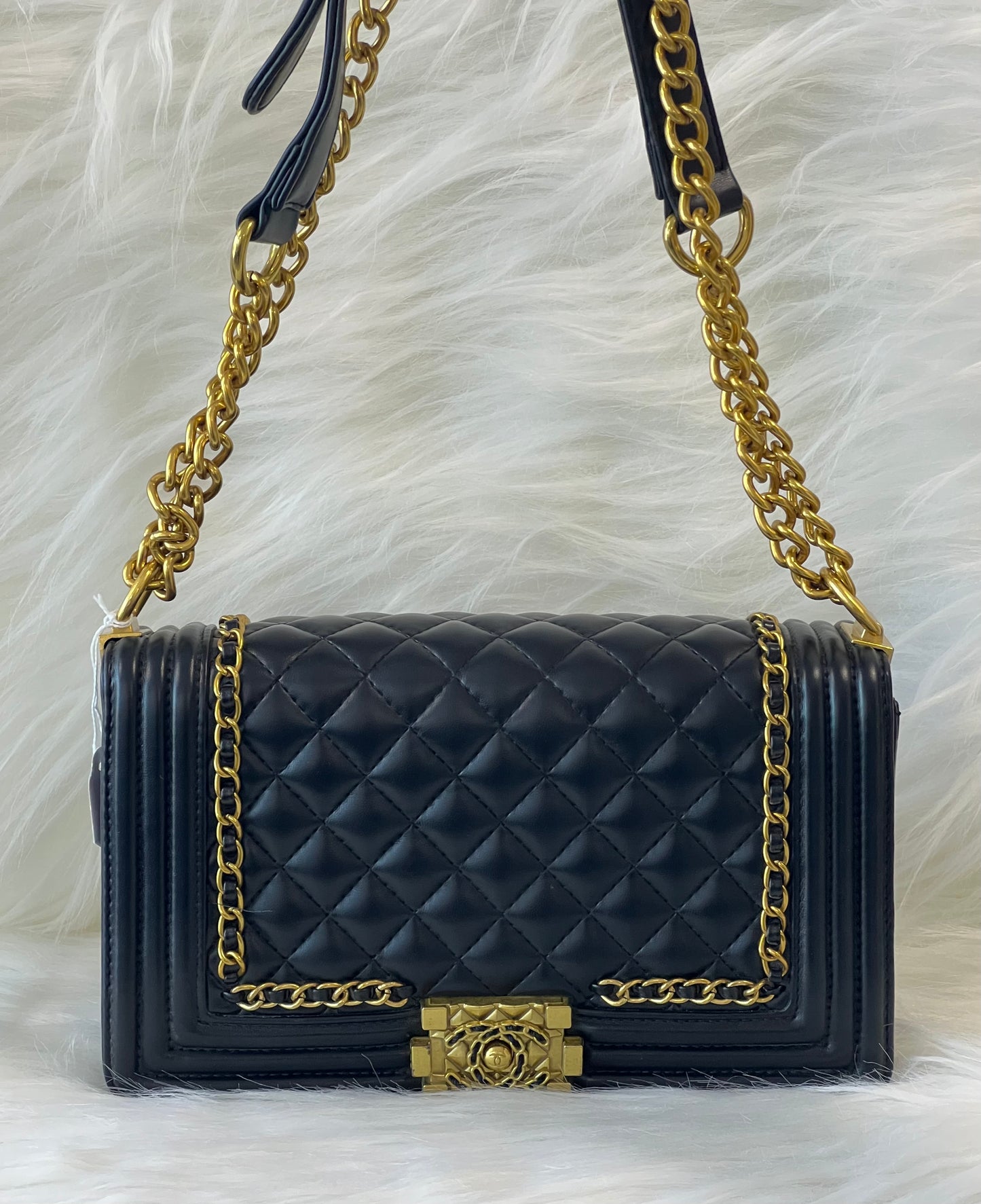 CHANEL BLACK SLING BAG ( WITH BOX )