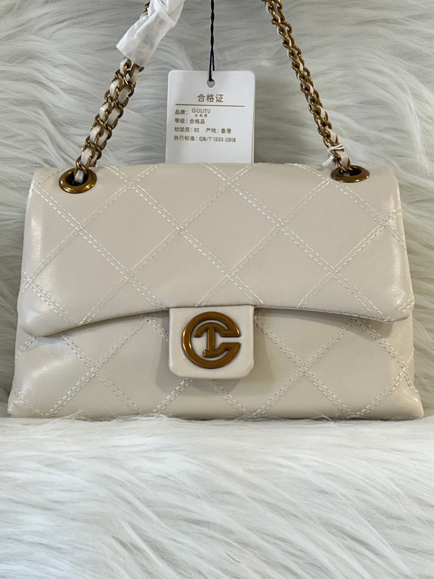 CASUAL BAG WHITE COLOR ( SLING  BAG )