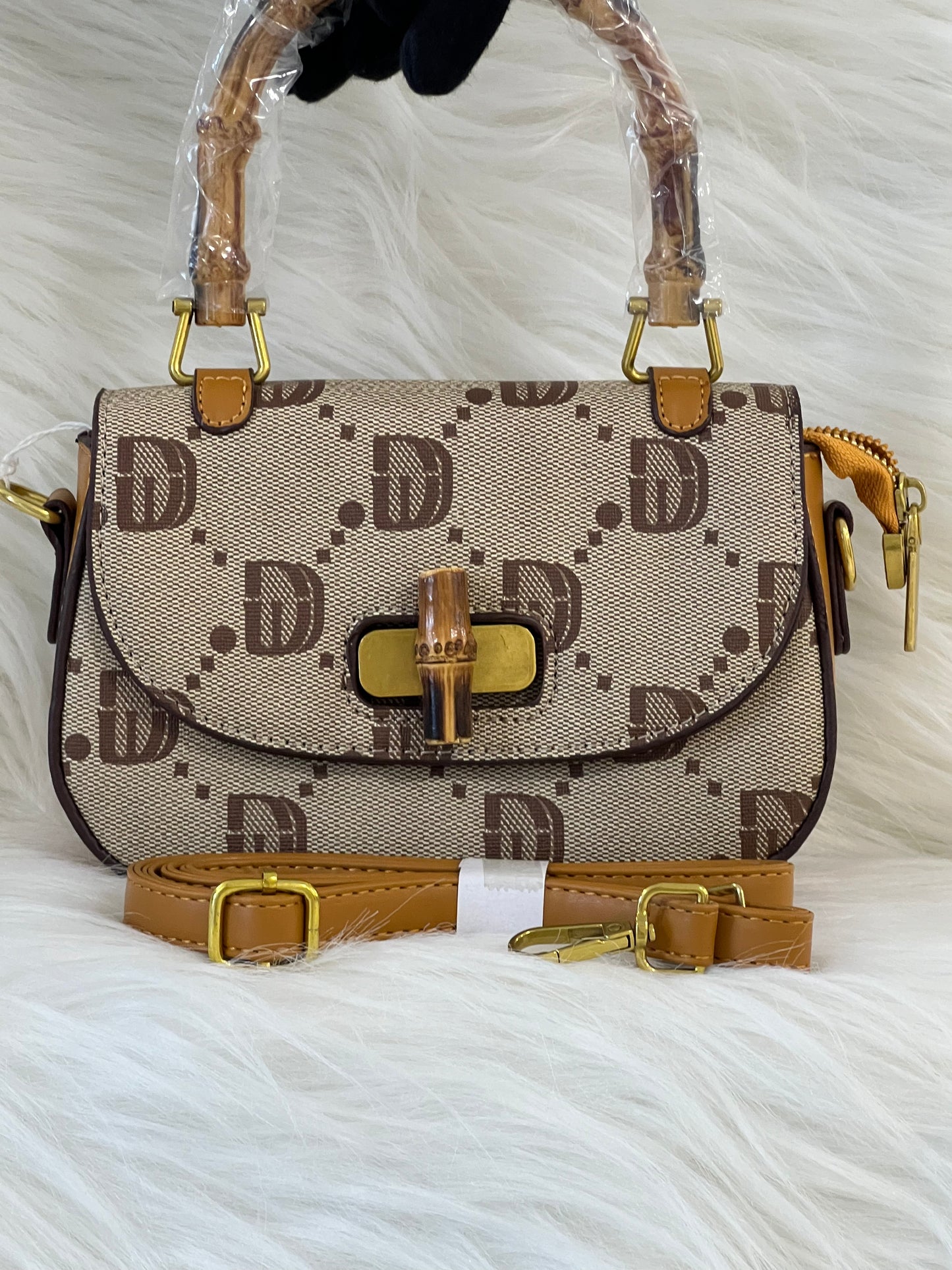 CASUAL BAG COFFEE COLOR ( SLING BAG )