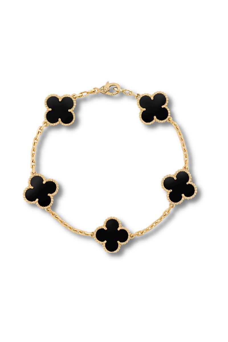 JTBS BLACK CLOVER BRACELET