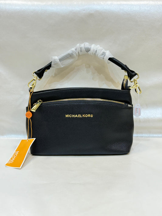 MICHAEL KORS  BLACK  HAND BAG ( WITHOUT BOX )