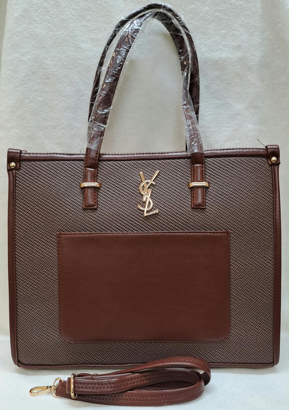 ECONOMICAL TOTE BAG TBS-NB-YSL1 ( WITHOUT BOX )