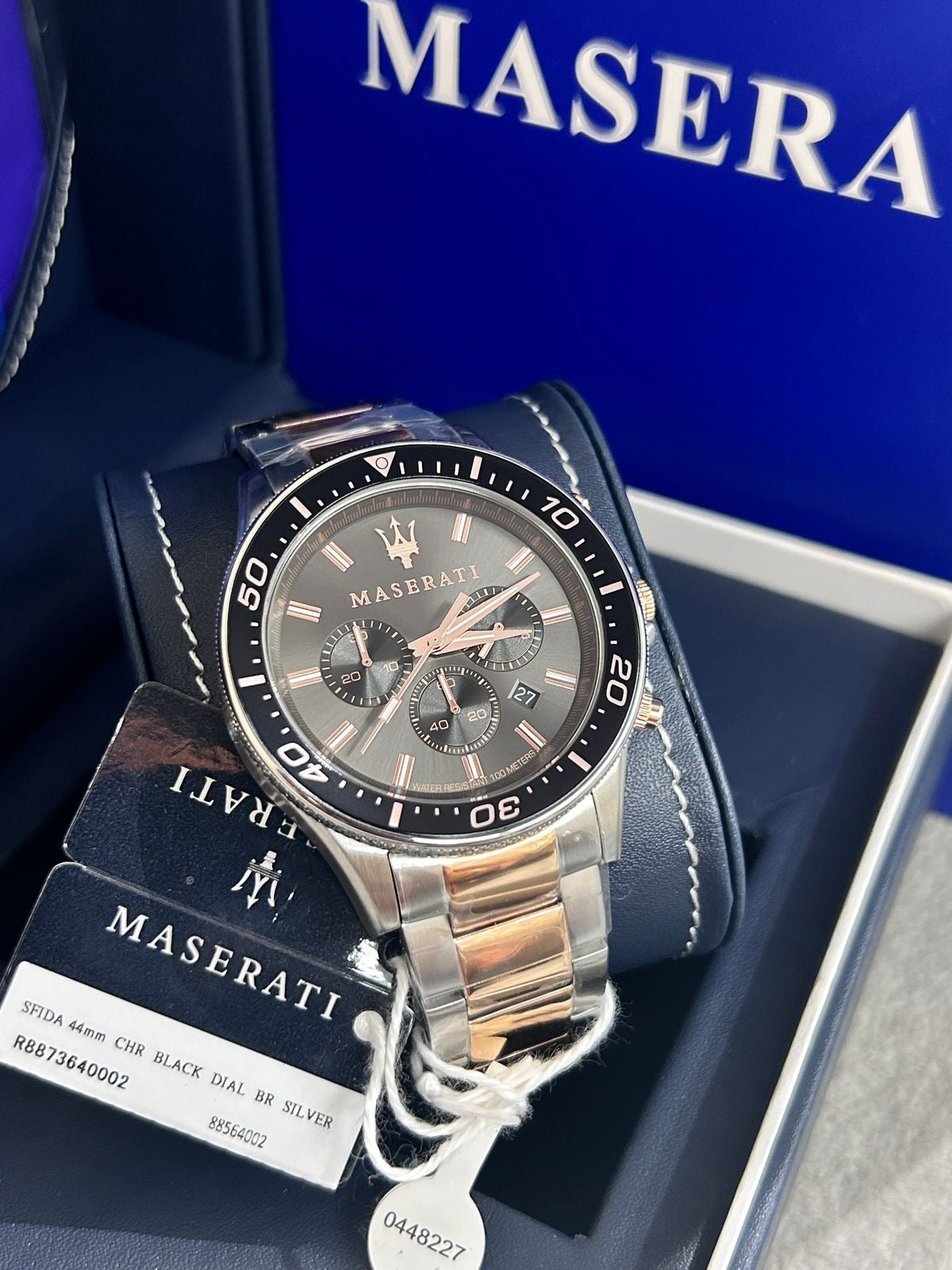 Maserati Watch Men Bracelet Style Straps Chronograph Analogue ( Without Box )