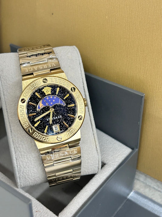 Versace Watch Greca Logo Moonphase ( Without Box )