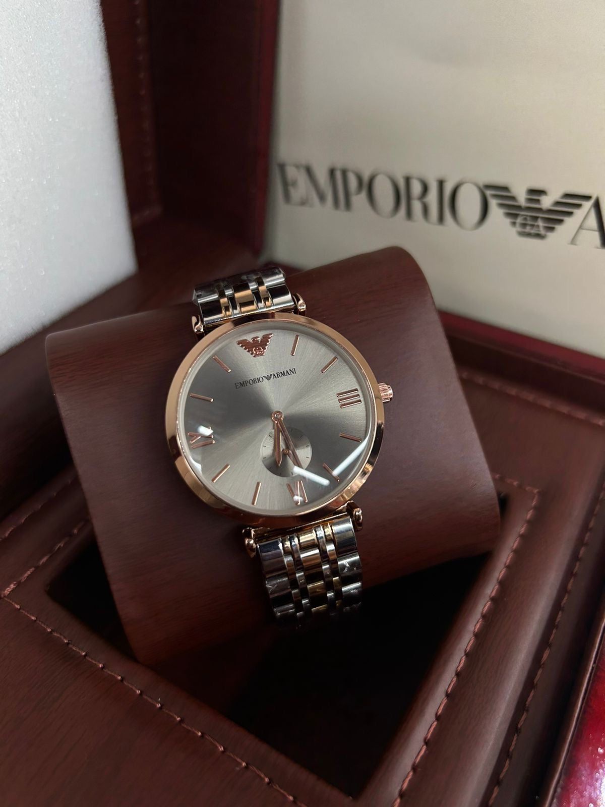EMPORIO ARMANI WATCH LADIES ( WITHOUT BOX )