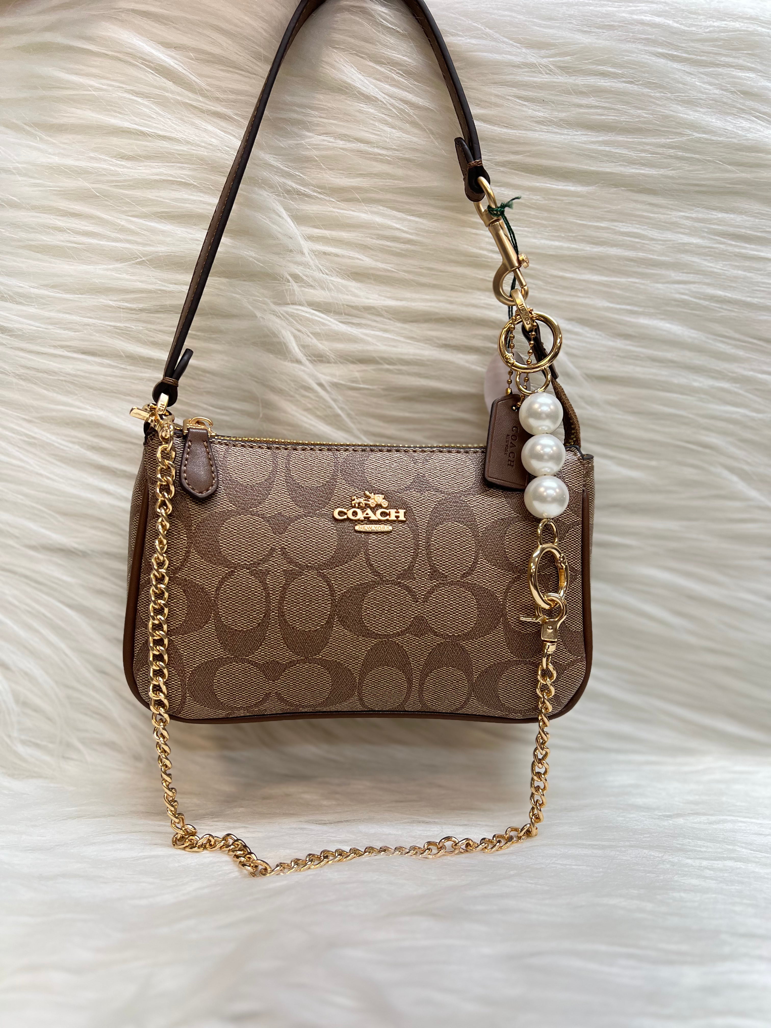 COACH-PREMIUN CHARM SLING BAG TBS-B000#1