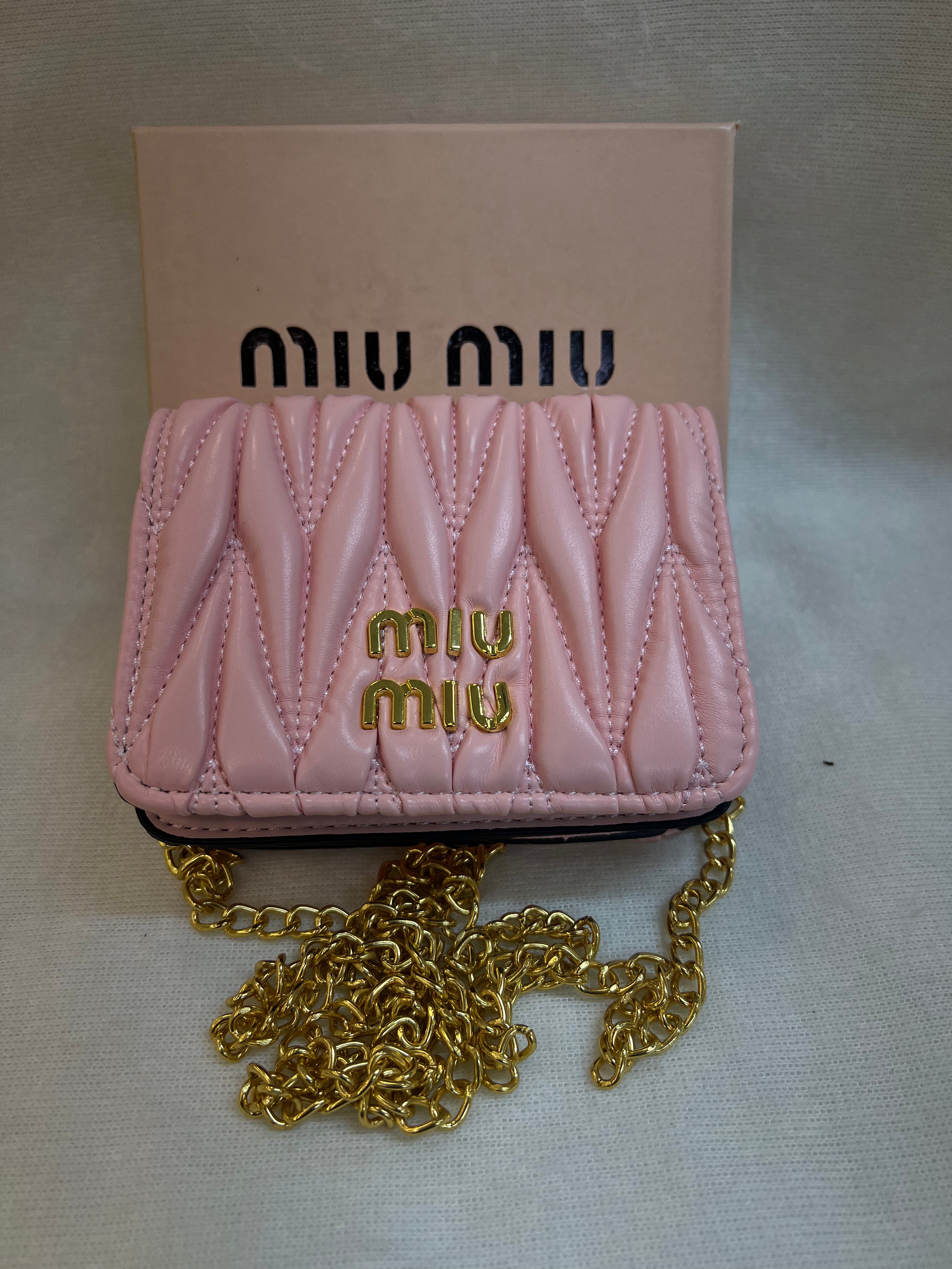 MIU-MIU -PREMIUM MINIATURE SLING BAG TBS-MM01