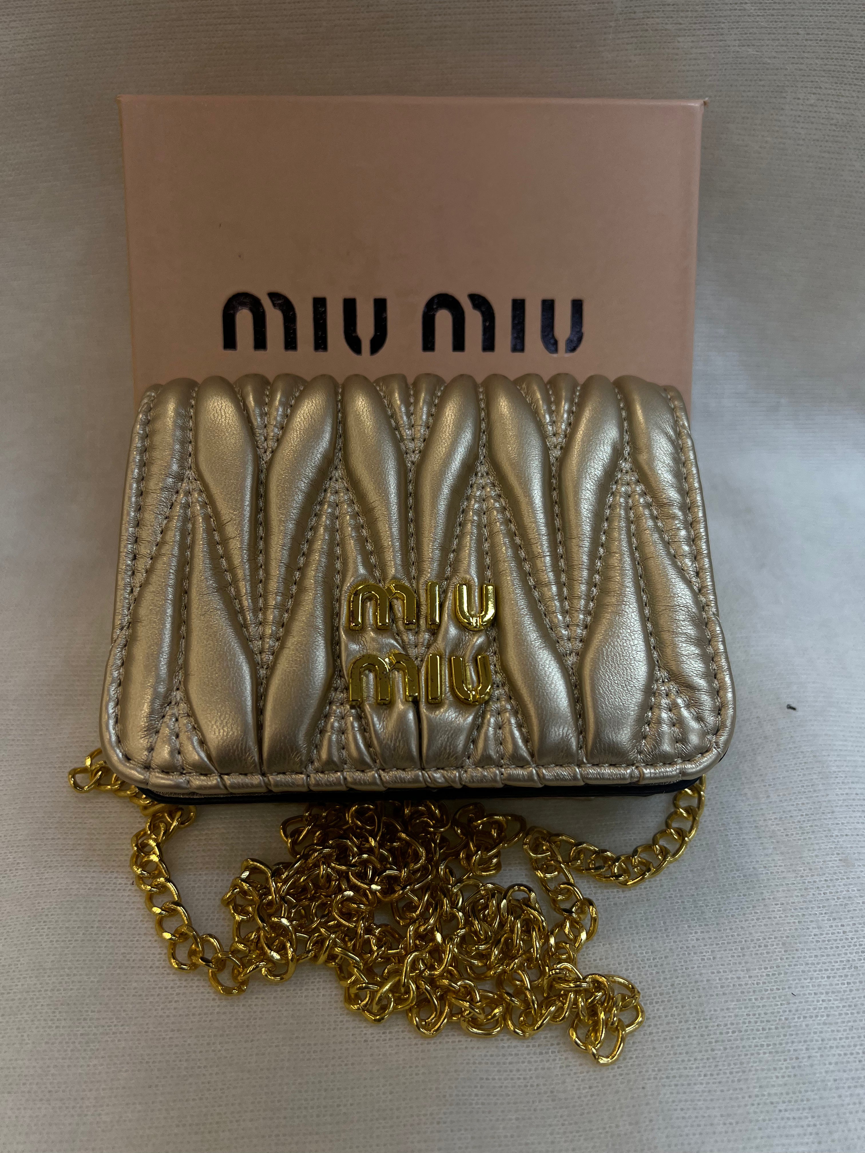 MIU MIU-PREMIUM MINIATURE SLING BAG TBS-MM02