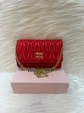 MIU MIU PREMIUM CLUTCH & SLING  BAG TBS-000145