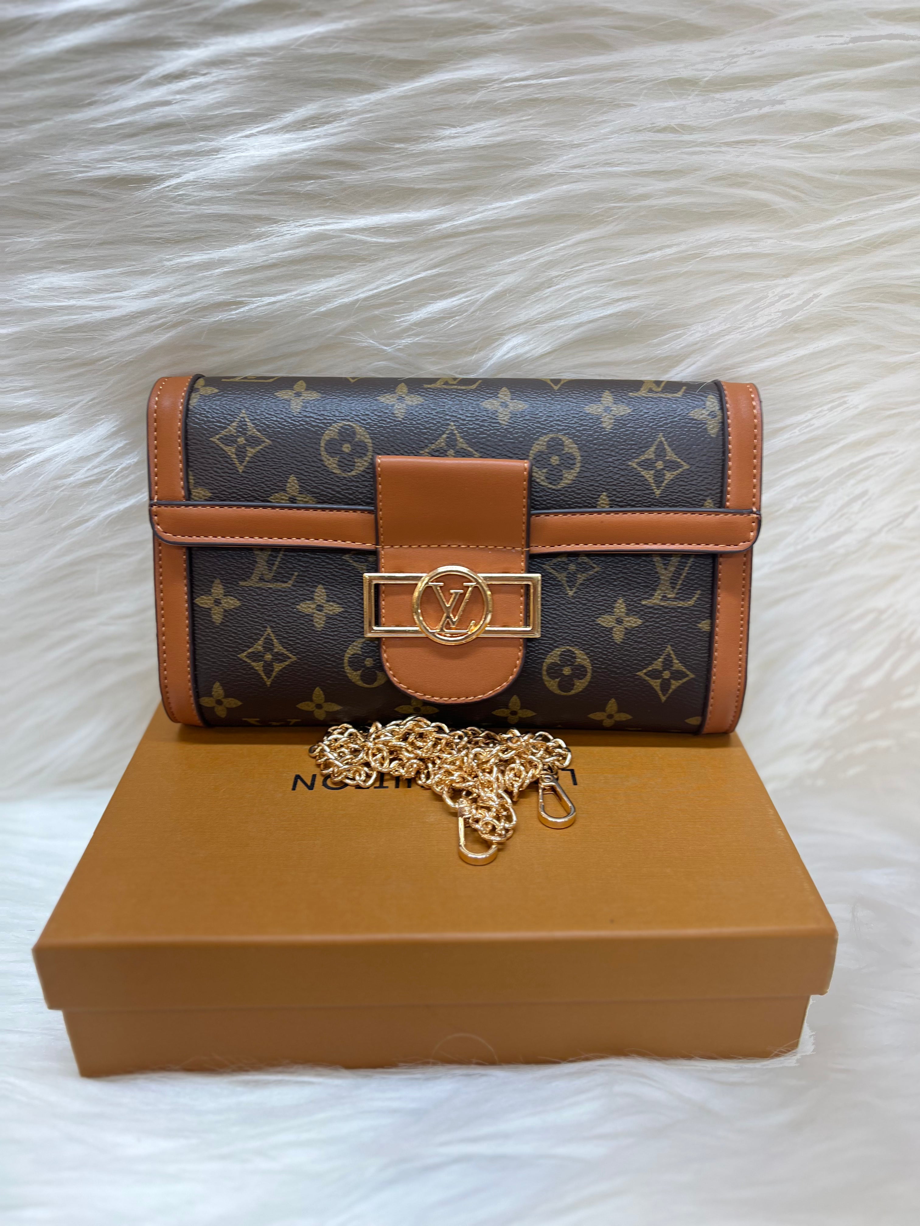 LV PREMIUM CLUTCH & SLING BAG TBS-000147