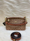 COACH PREMIUM SHOULDER BAG TBS-000105