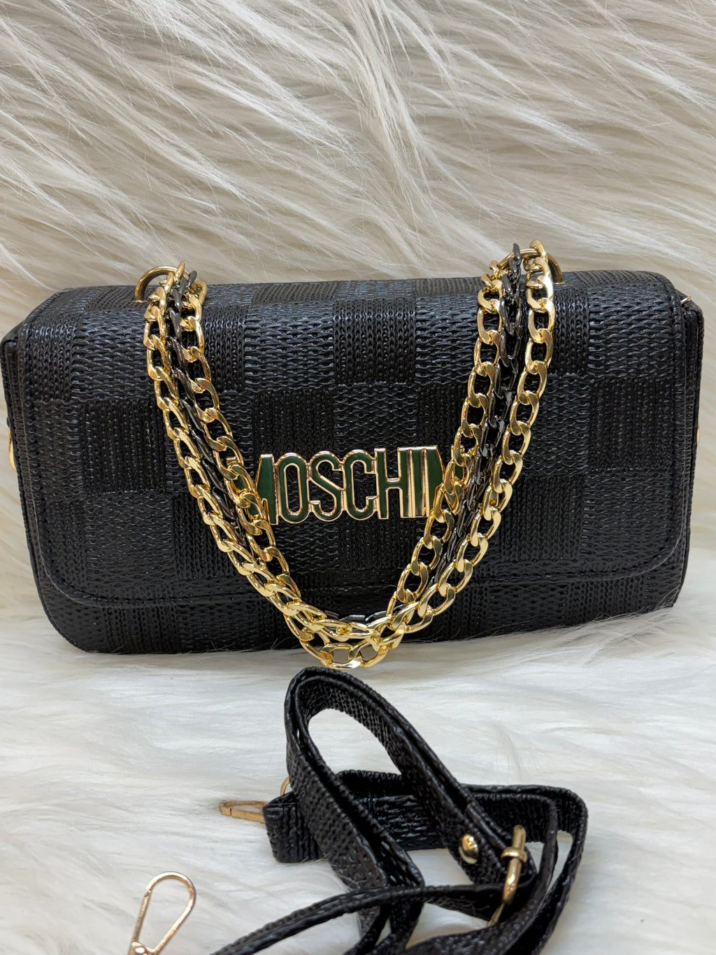 ECONOMICAL SLING BAG WITH LONG + SHORT SLINGS TBS-NB-MOSCHINO-01