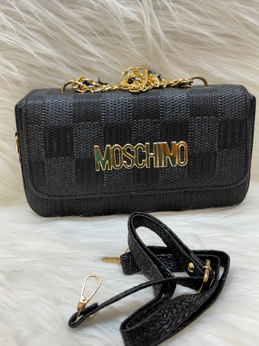 ECONOMICAL SLING BAG WITH LONG + SHORT SLINGS TBS-NB-MOSCHINO-01