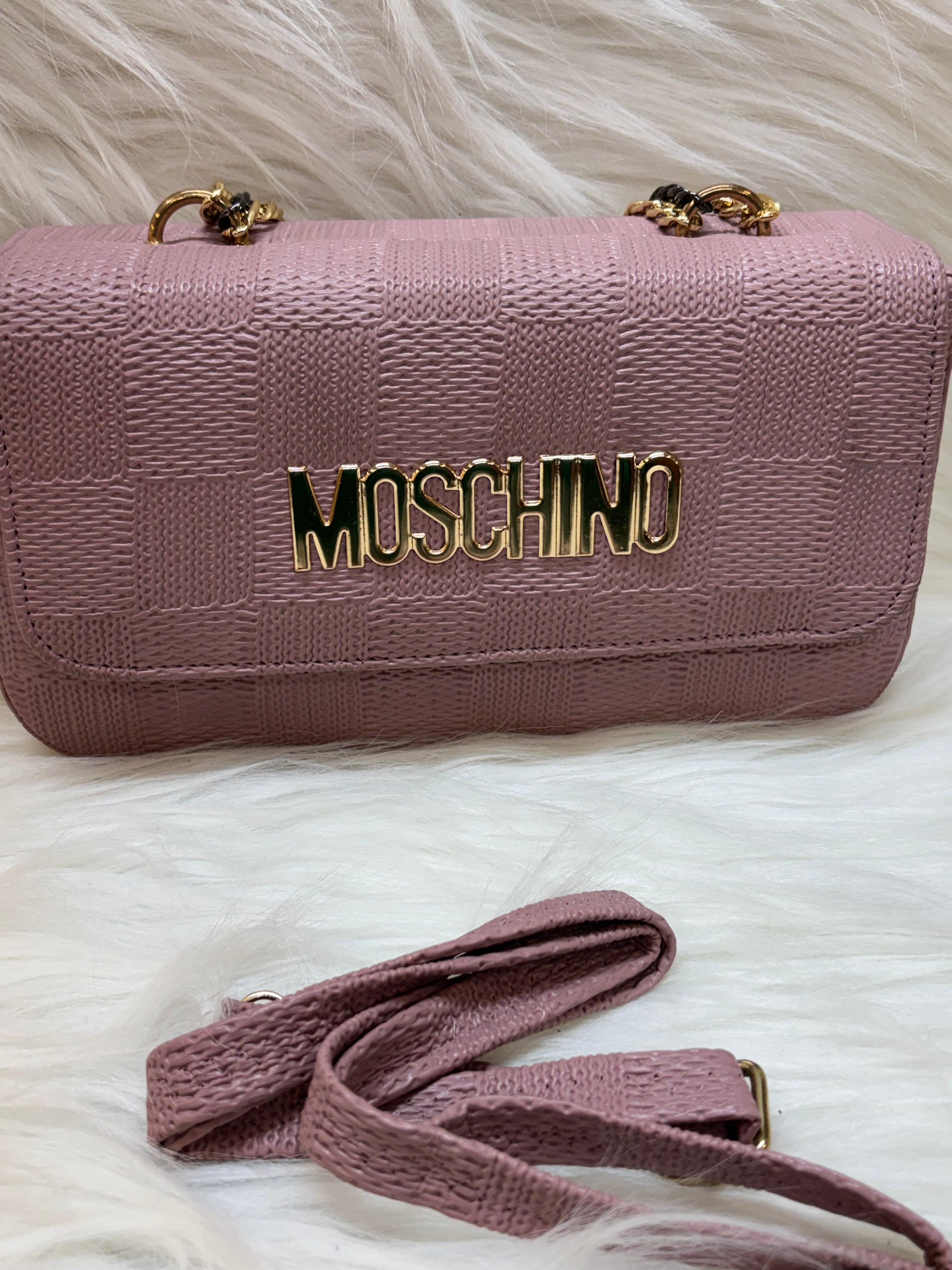ECONOMICAL SLING BAG WITH LONG + SHORT SLINGS TBS-NB-MOSCHINO-03
