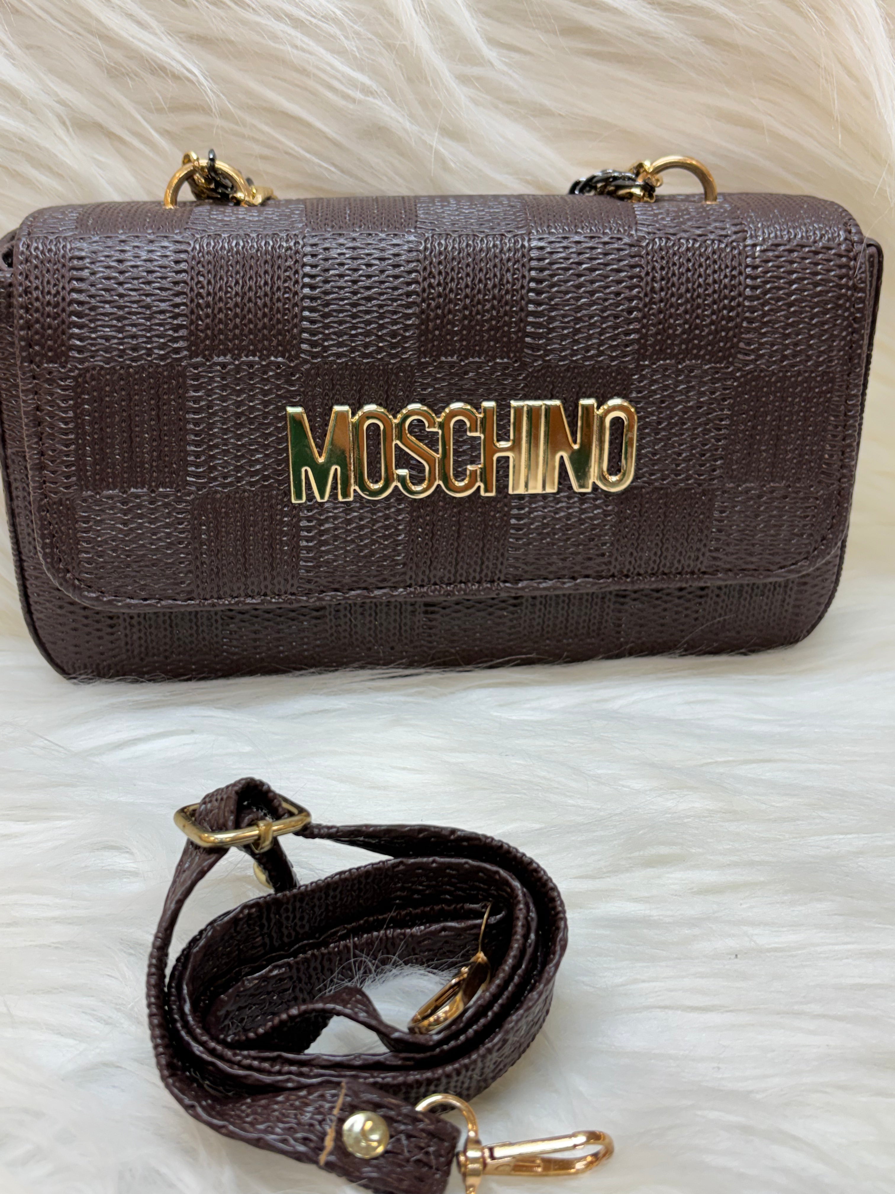 ECONOMICAL SLING BAG WITH LONG + SHORT SLINGS TBS-NB-MOSCHINO-04