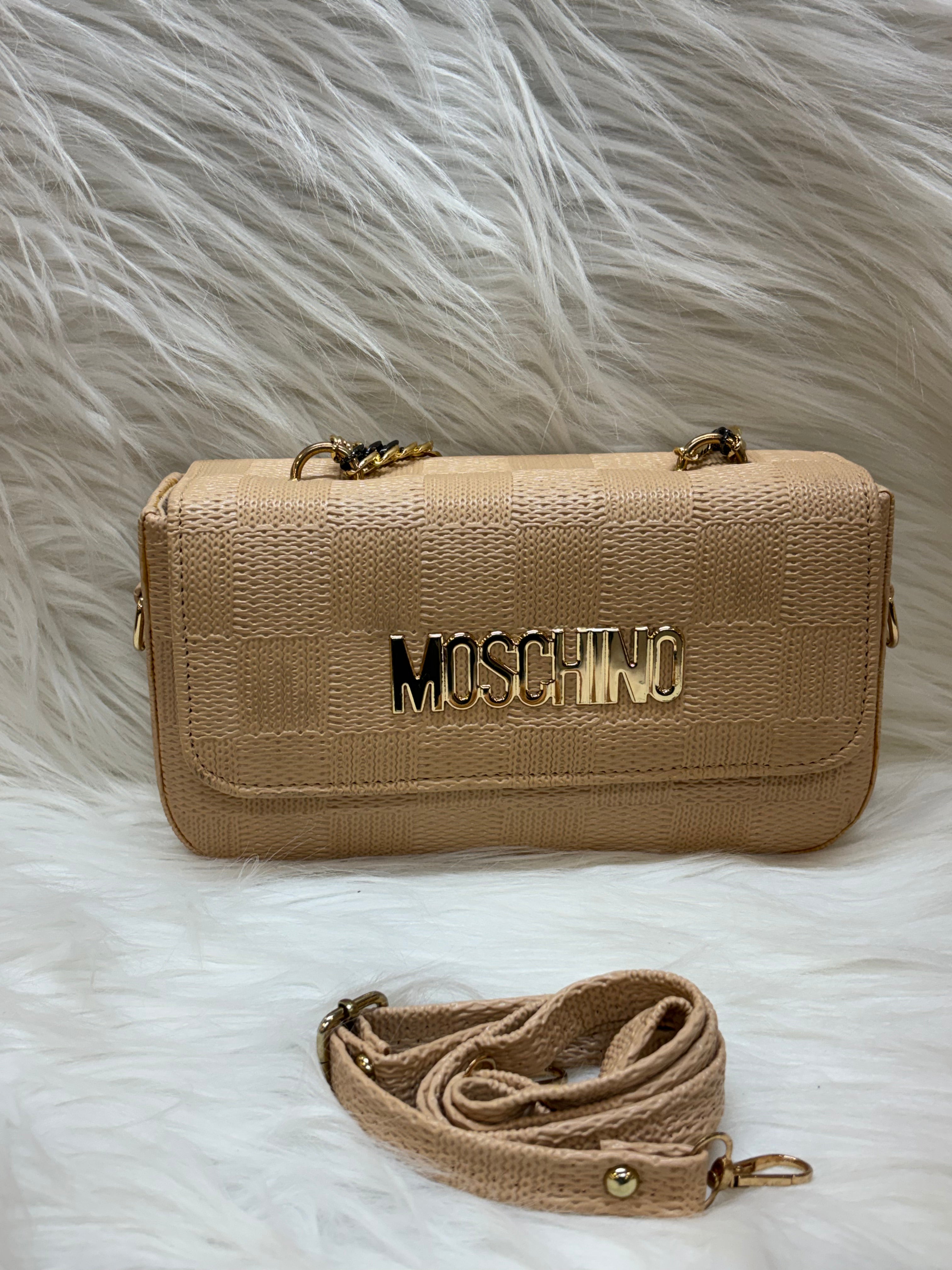 ECONOMICAL SLING BAG WITH LONG + SHORT SLINGS TBS-NB-MOSCHINO-05