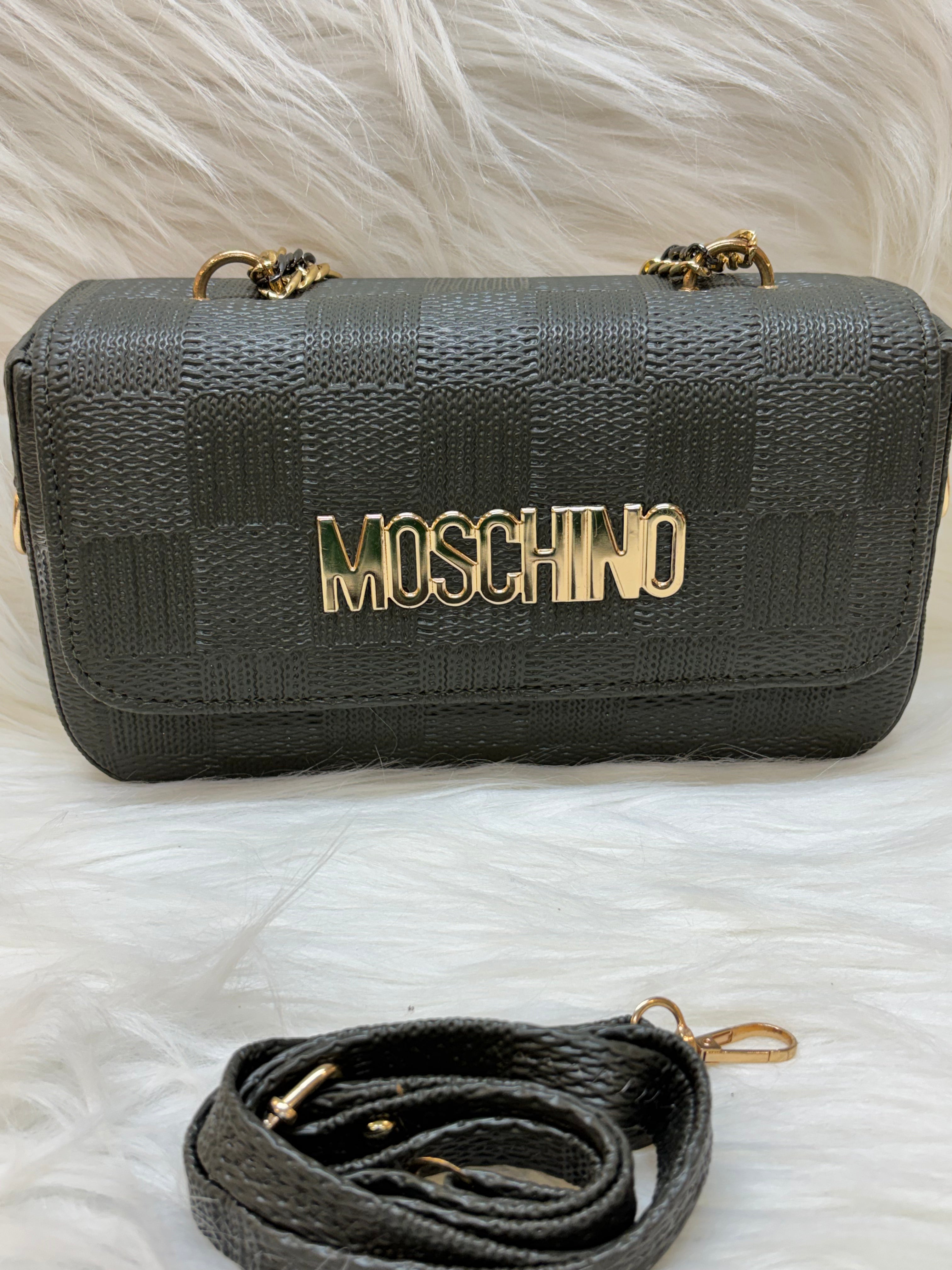 ECONOMICAL SLING BAG WITH LONG + SHORT SLINGS TBS-NB-MOSCHINO-06