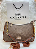 COACH IMPORTED CARRY BAG SLING BAG TBS-2