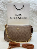 COACH IMPORTED CARRY BAG SLING BAG TBS-3
