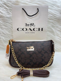 COACH IMPORTED CARRY BAG SLING BAG TBS-5