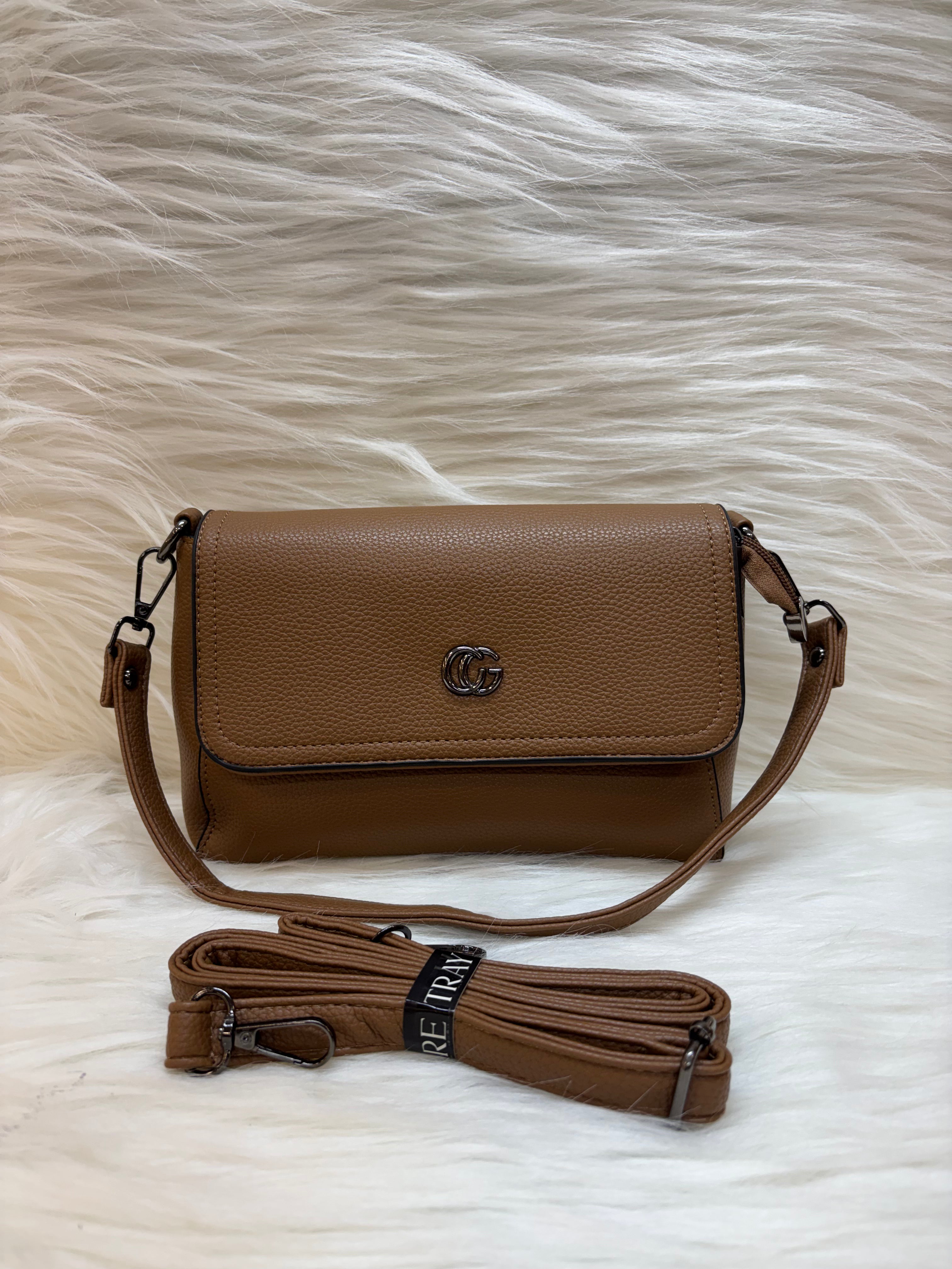 GG IMPORTED SLING BAG TBS-33 BROWN