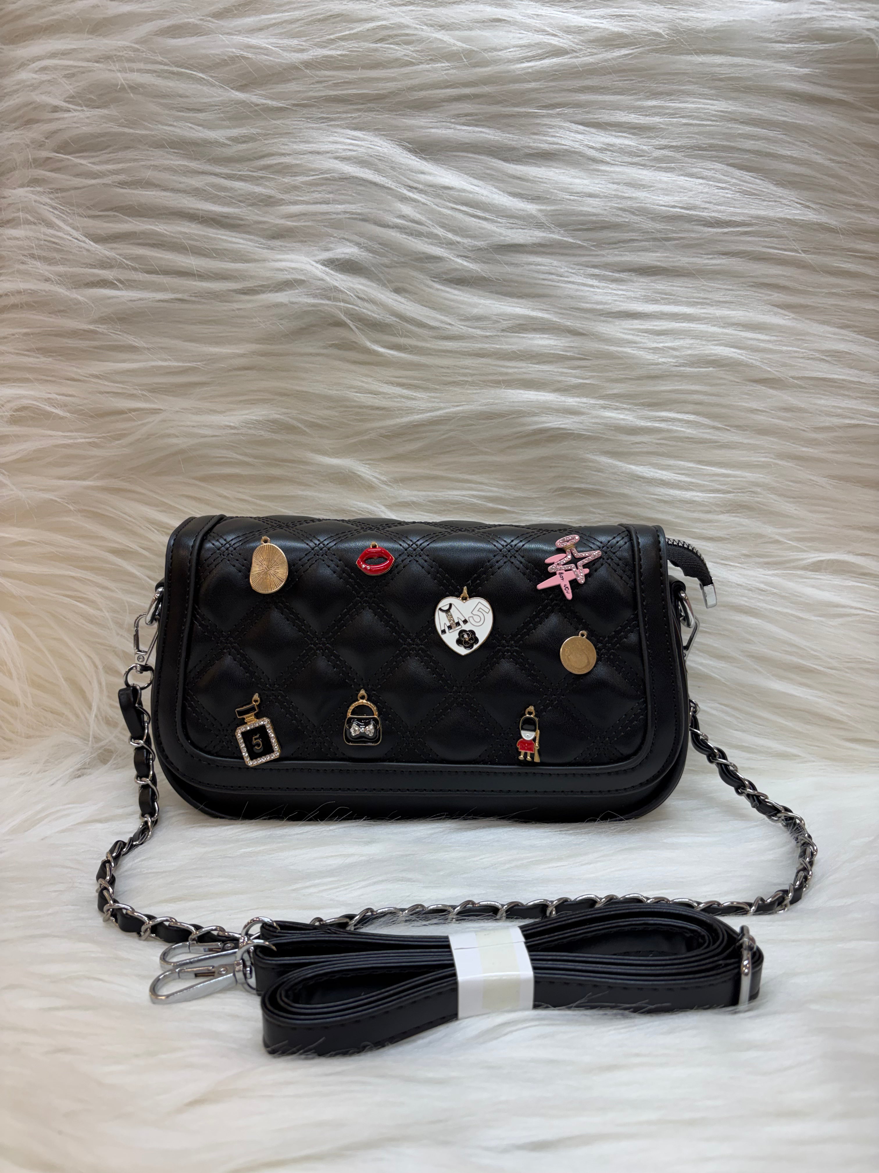 IMPORTED SLING BAG TBS-37 BLACK