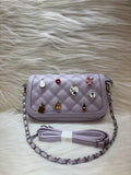 IMPORTED SLING BAG TBS-39 LAVENDER