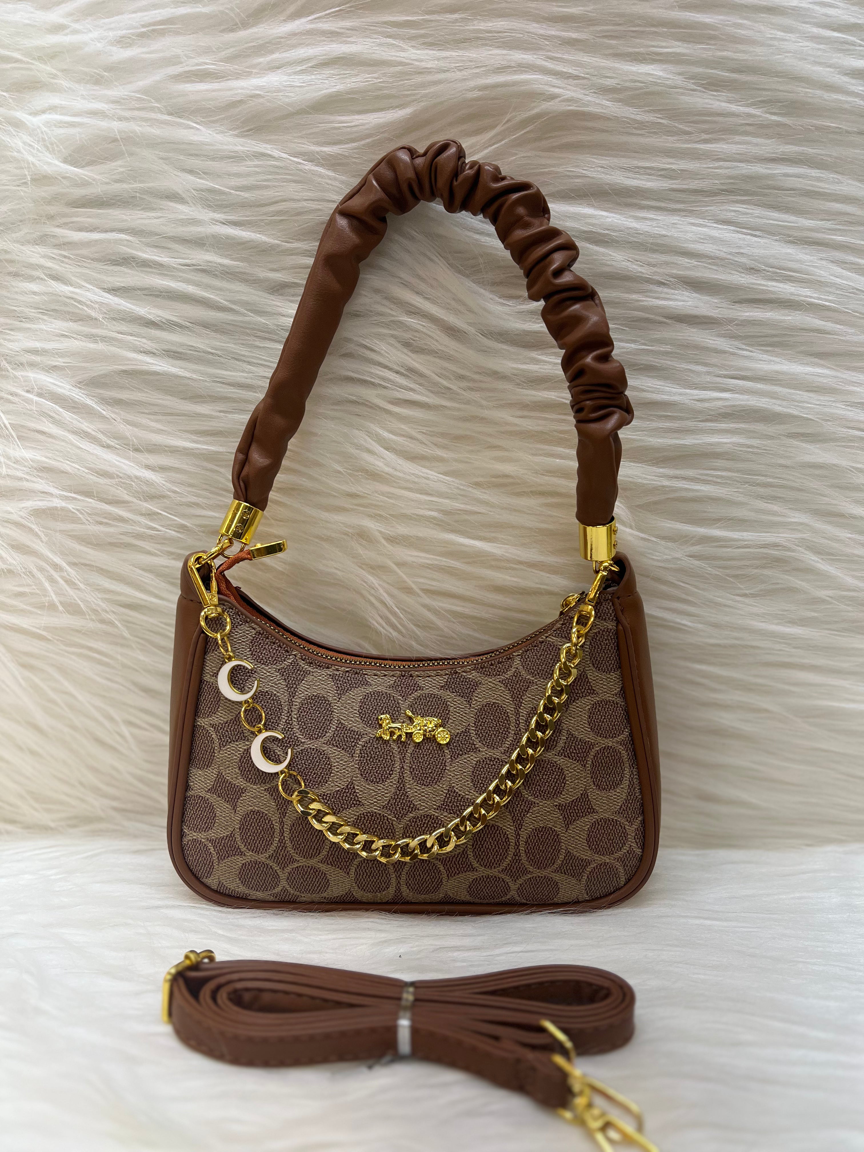 COACH IMPORTED SLING BAG TBS-25 TAN