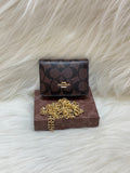 COACH PREMIUM MINIATURE SLING BAG TBS-316 BROWN-BLACK
