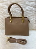 ALLEN SOLLY IMPORTED HAND BAG TBS-50 -COFFEE