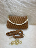 PARTY WEAR IMPORTED SLING BAG TBS-52 BROWN