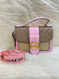 COACH IMPORTED HAND BAG TBS-0101 PINK