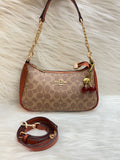 COACH PREMIUM SLING BAG TBS-00336 APRICOT TAN